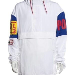 Polo by Ralph Lauren White and Blue Jacket